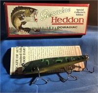 Heddon Dowagic Authentic Reproduction Wooden Lure