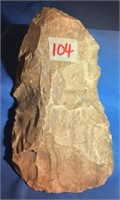 Native American Stone Hoe Surface Find in Missouri