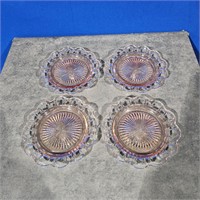 4  Old colony pink plates