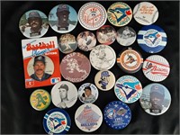 Toronto Bluejays & MLB Baseball Button Lot