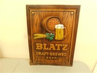 Blatz Draft Beer Advertising (22 x 28)