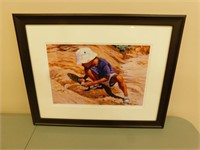 Jurassic Hide and Seek Framed Picture (29 x 23)
