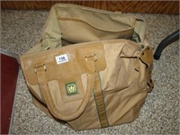 Duffel bag with Number for sign; Christmas Lights
