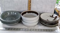 MCM Japanese Stoneware Dishes/Bowls