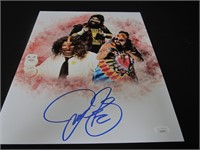 Mick Foley Signed 11x14 Photo JSA COA