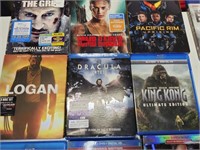 Collection of Blu-ray DVD's