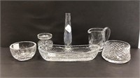 Waterford Crystal lot. 4 pieces are marked.  2