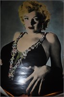 Marilyn Monroe Poster with Stamp
