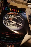 Earth poster, 2 Wolves,  Lifes little destructions