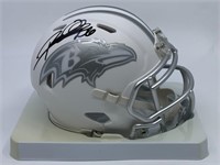 Autographed Rod Woodson HOF Ravens Mini Helmet