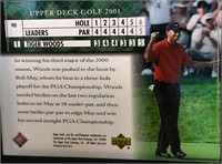 Rookie Card UD 2001 Tiger Woods