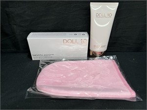 Doll10 Smooth Assist Tinted Body Perfector & Mitt