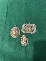 Three pendents