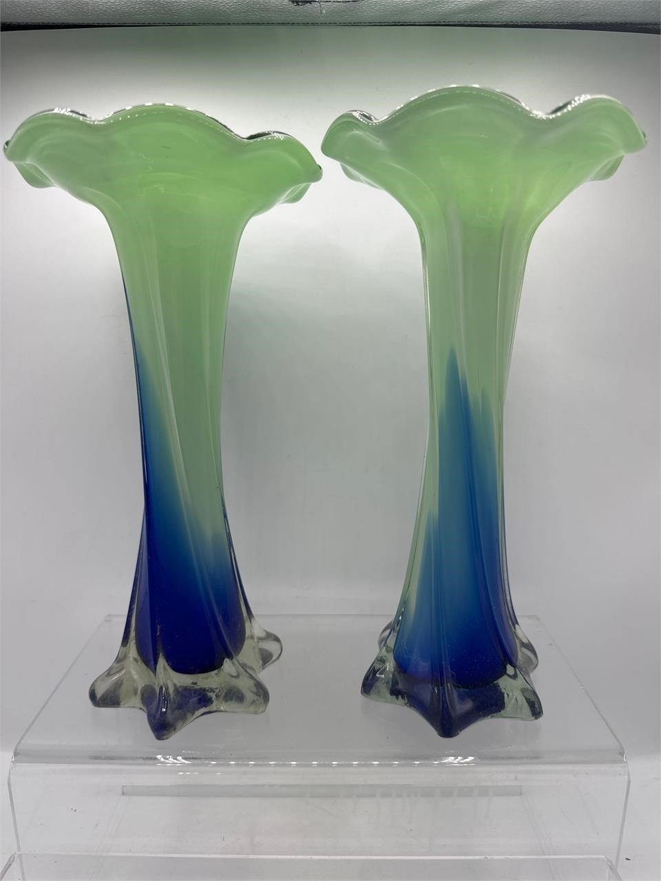 Art glass vases