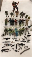 Military figures and weapons