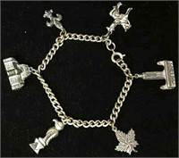 Canadian Charm Bracelet