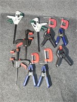 C-Clamps, Small Bar Clamps