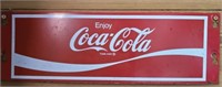 Enjoy Coca-Cola metal sign