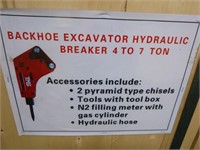 Backhoe Excavator Hydraulic Breaker