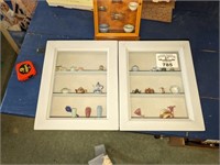 Shadow boxes & table top miniature display stand