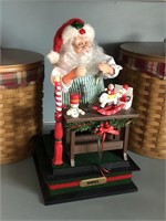 Musical Noel Toyshop Santa