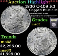 ***Auction Highlight*** 1830 O-109 R3 Capped Bust