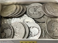 (40) Silver Quarters