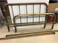 52” brass bed.