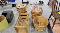 Melon Crate, Feed Sac, Apple Baskets