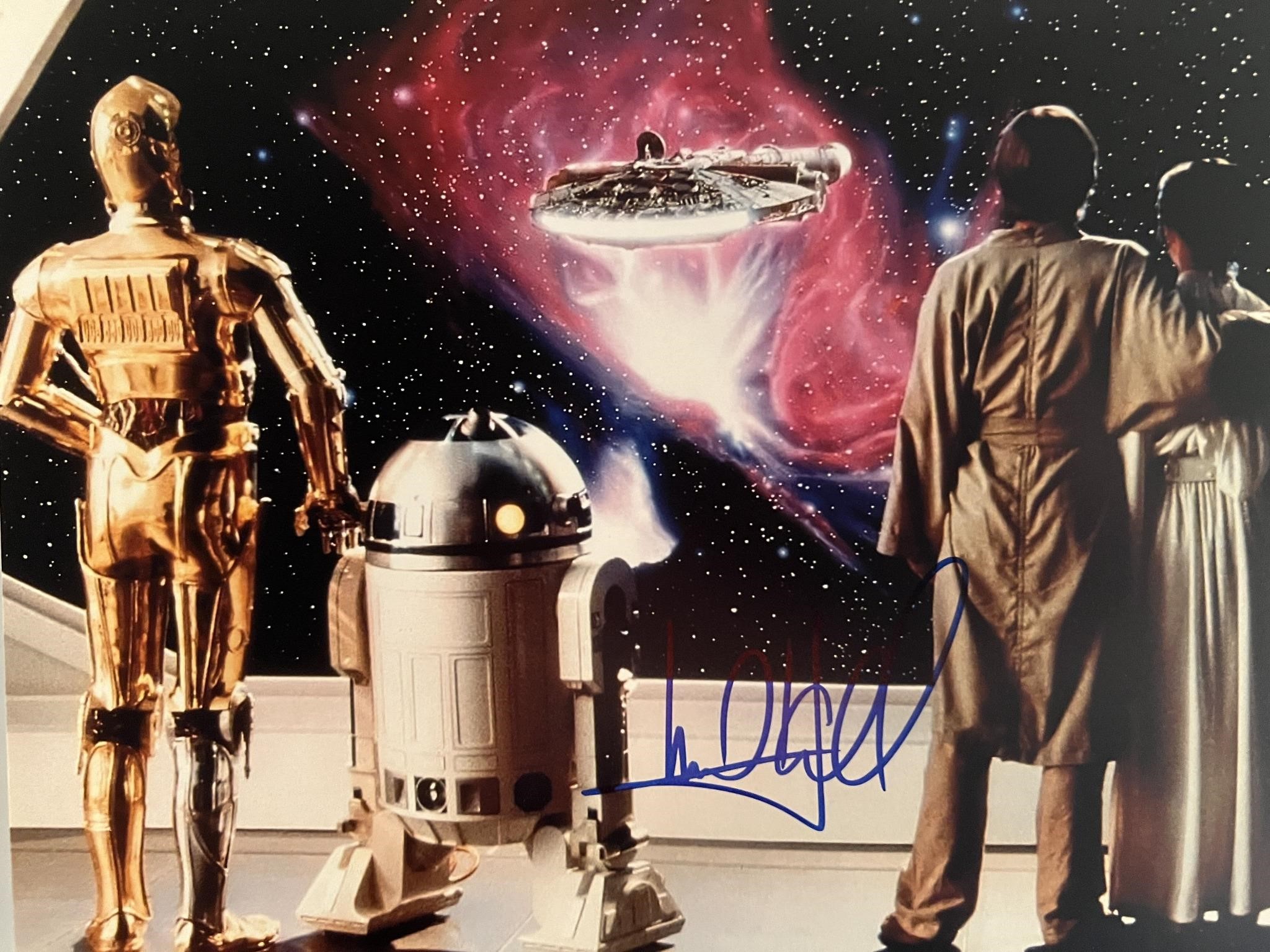 Star Wars Mark Hamill signed photo