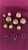 Military buttons