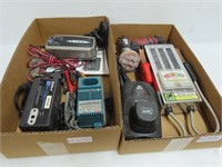 Battery Tester, Cordless Polisher, Chargers
