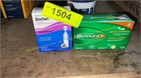 Boston Protein Remover, Berocca Supplement