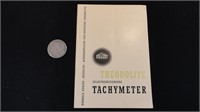 Vintage 1950 Theodolite Tachymeter Brochure