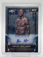 Kevin Holland Autographed UFC Card