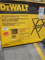DeWalt Heavy Duty Portable Wet Tile Saw Stand