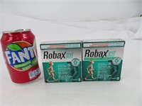 2 boites de comprimés Robax