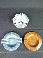 3 Ashtrays