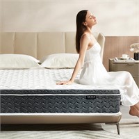 Queen Mattress 10' Hybrid Gel Memory Foam