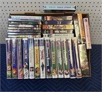 VHS TAPE AND DVD LOT