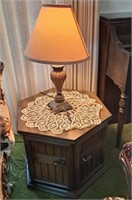 Pair End Tables, Table Lamps