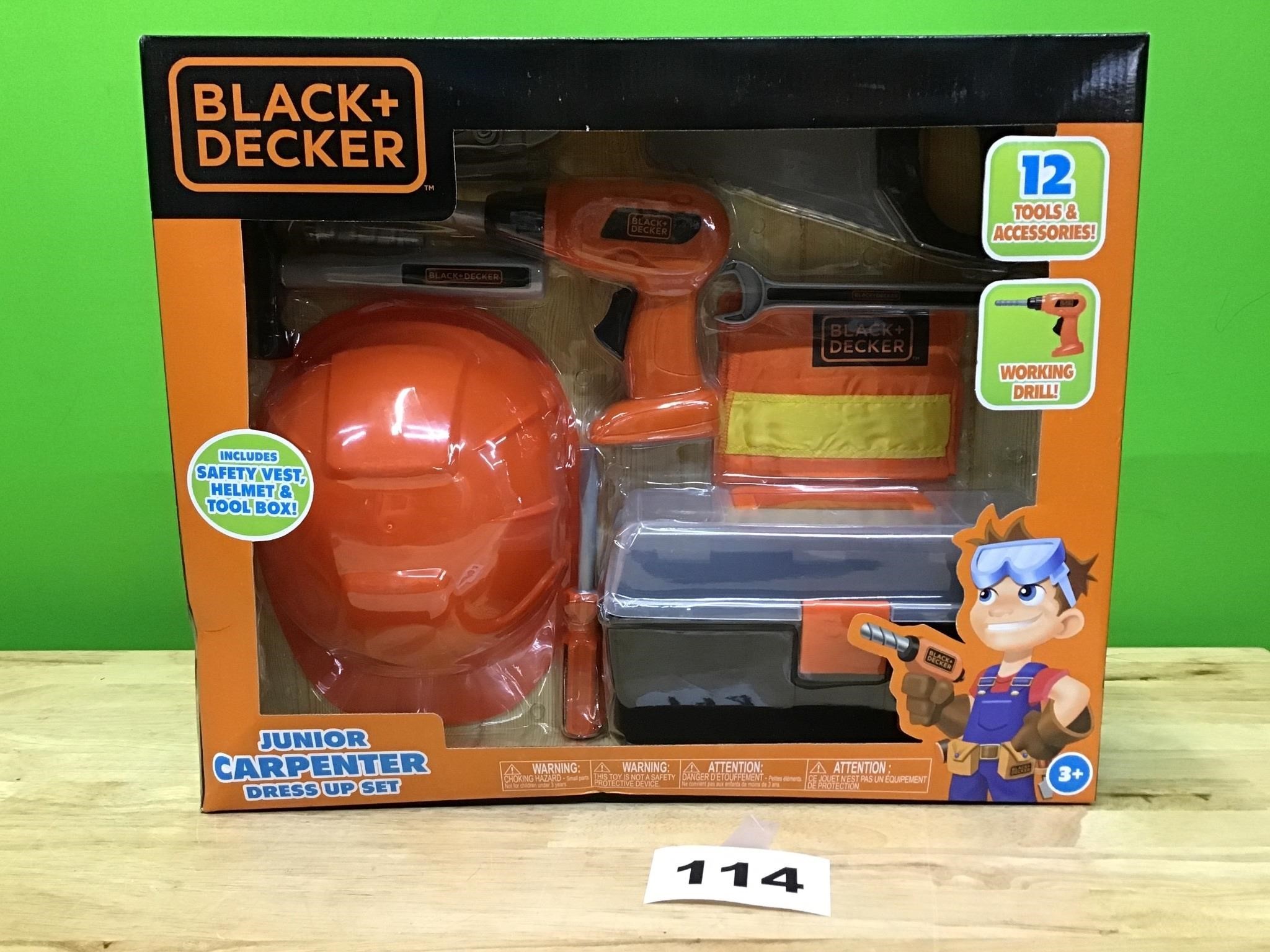 Black+Decker Junior Carpenter Dress Up Set