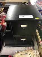 Small 2-Drawer Cabinet with Letterbox