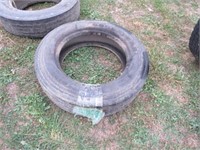 Tire #8 255/ 70 R22.5 Goodyear Recap