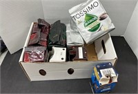 Box of Tassimo Coffee Pods.  NO SHIPPING
