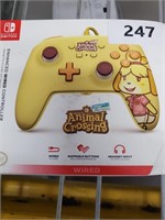 Nintendo switch wired controller animal crossing