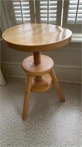 Handmade, heavy duty stool, with adjustable,