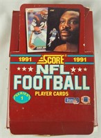 1991 Score N F L Player Football Card Box