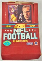 1991 Score N F L Player Football Card Box