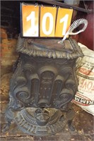 Ilion #3 ornate cast iron coal stove